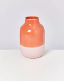 Nuno Vase L Rose Coral