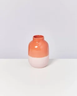 Nuno Vase M Rose Coral