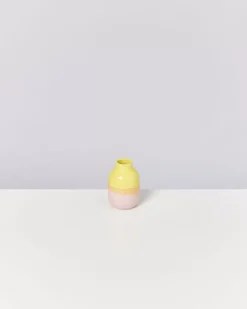 Nuno Vase S Gelb Rose