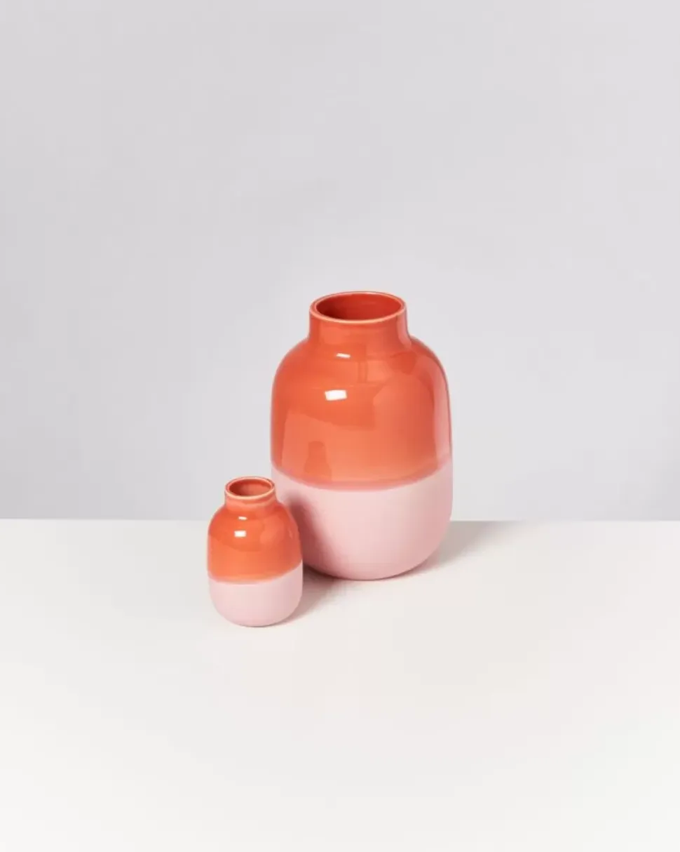 Nuno Vase S Rose Coral