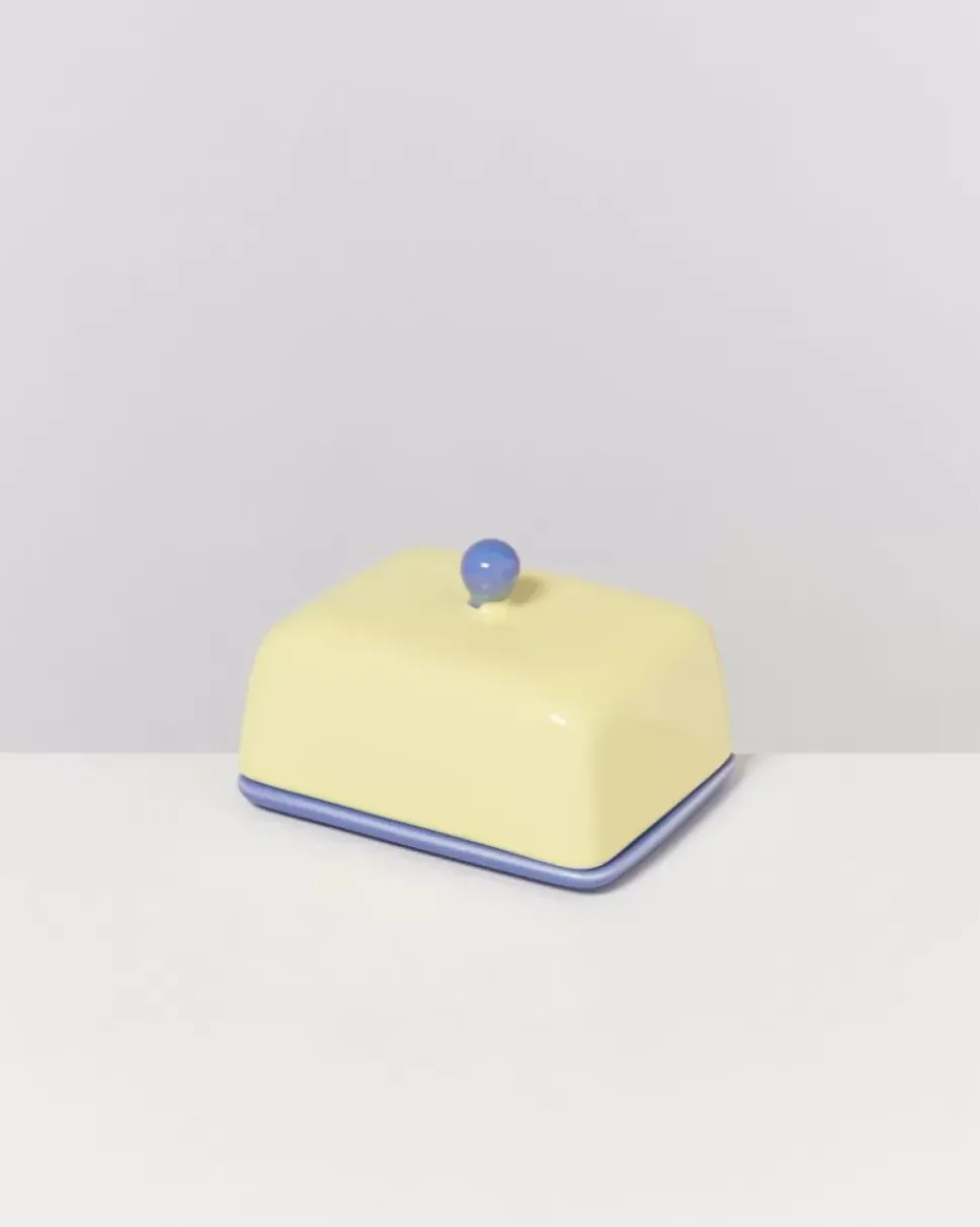 Seia Butterdose Gelb Cornflower