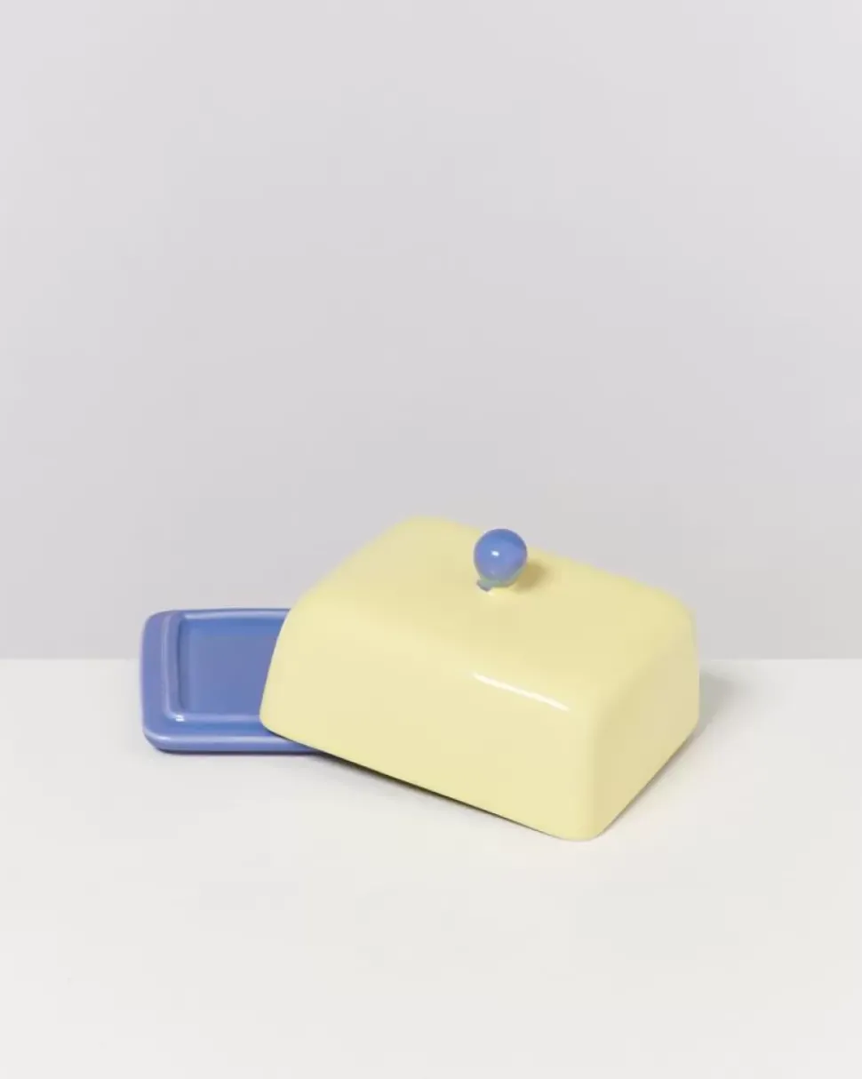 Seia Butterdose Gelb Cornflower