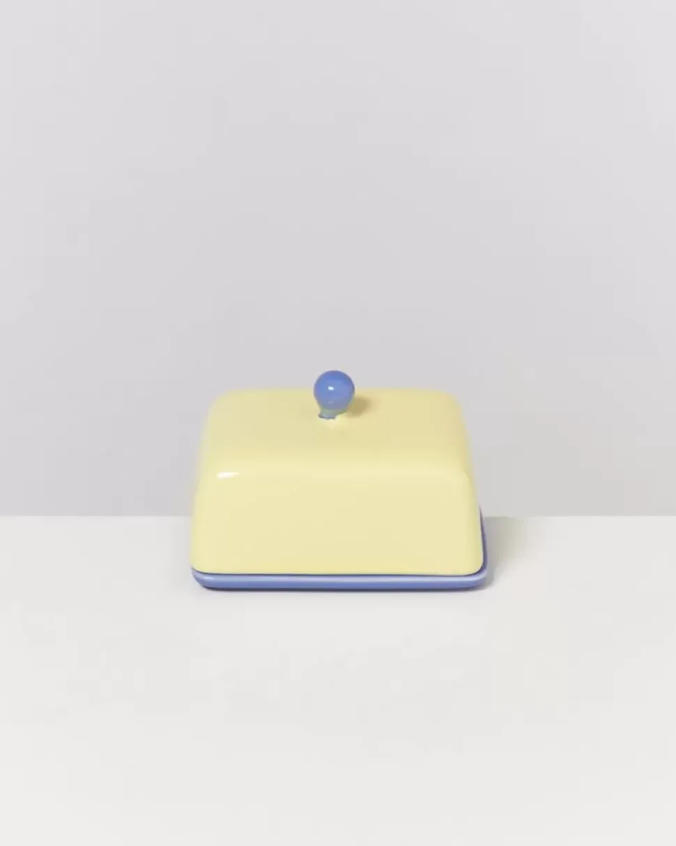 Seia Butterdose Gelb Cornflower