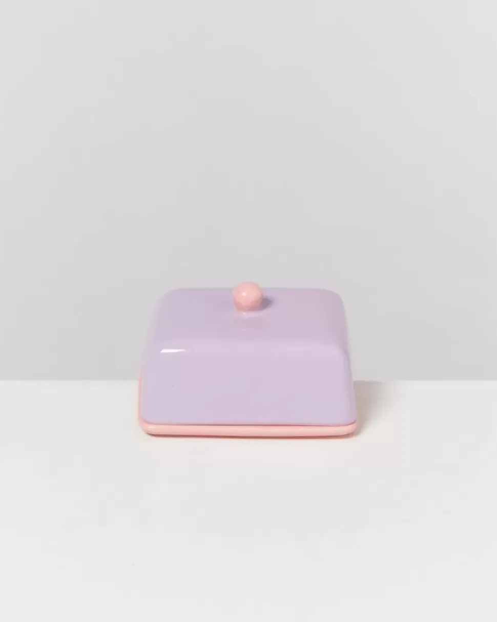 Seia Butterdose Lila Rosa