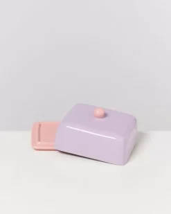 Seia Butterdose Lila Rosa