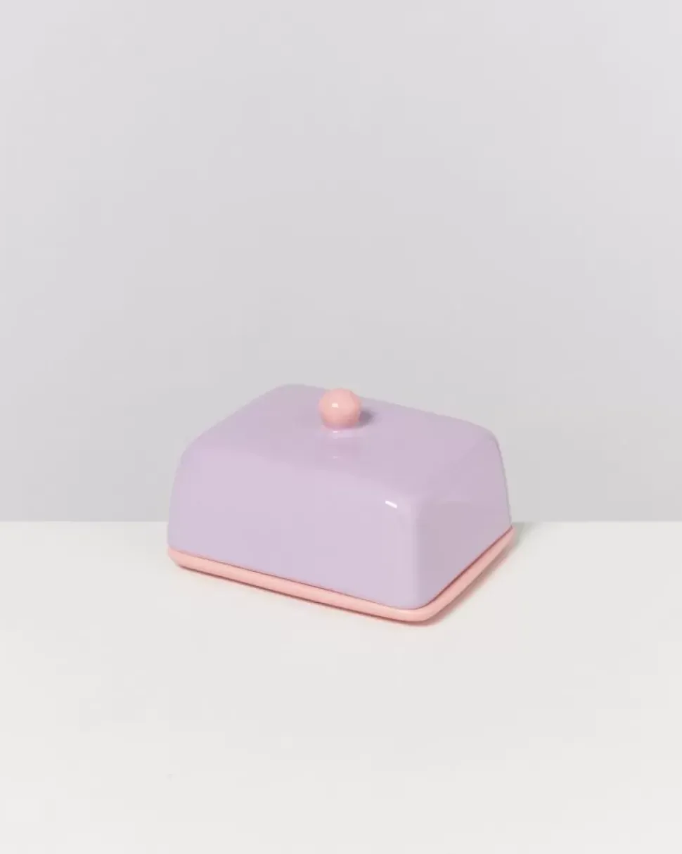 Seia Butterdose Lila Rosa
