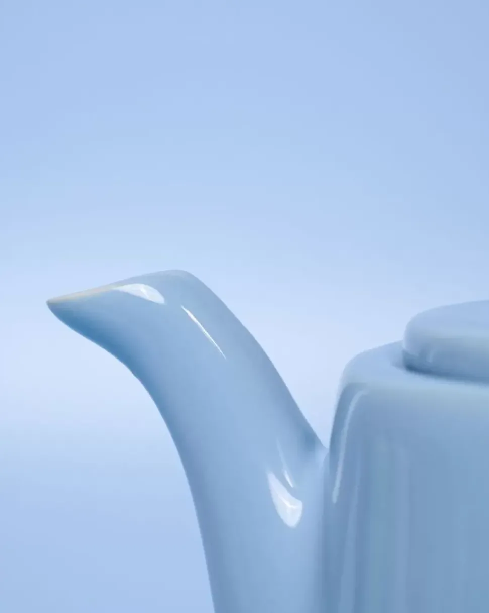 Seia Teekanne Flor Hellblau