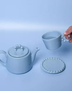 Seia Untertasse Flor Hellblau