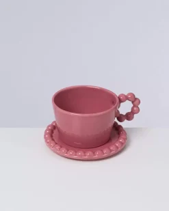Seia Untertasse Flor Rosa