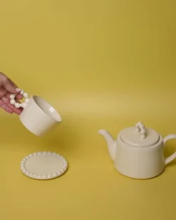 Seia Untertasse Flor Sand