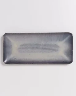 Sintra Servierplatte L Modern Schwarz