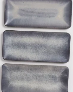 Sintra Servierplatte L Modern Schwarz