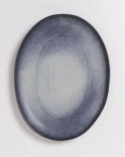 Sintra Servierplatte Oval L Schwarz