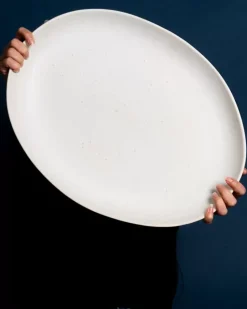 Sintra Servierplatte Oval Xl Sand