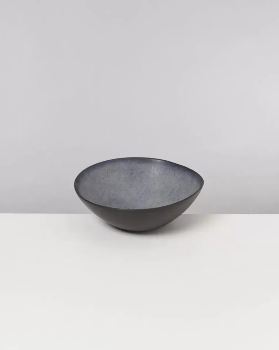 Sintra Servierschale Klein Flach Schwarz