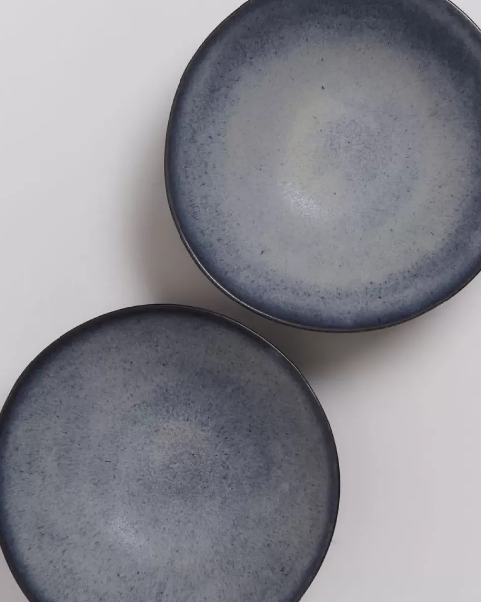 Sintra Servierschale Klein Flach Schwarz