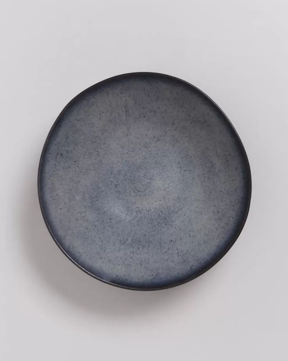 Sintra Servierschale Klein Flach Schwarz