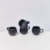 Turmalina 4Er Set Tasse Klein Schwarz