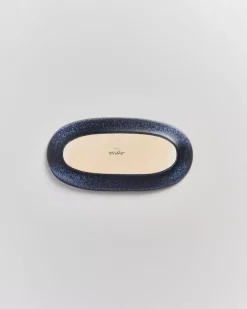 Turmalina Servierplatte M Schwarz