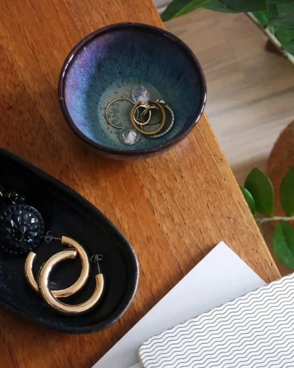 Turmalina Servierplatte S Schwarz