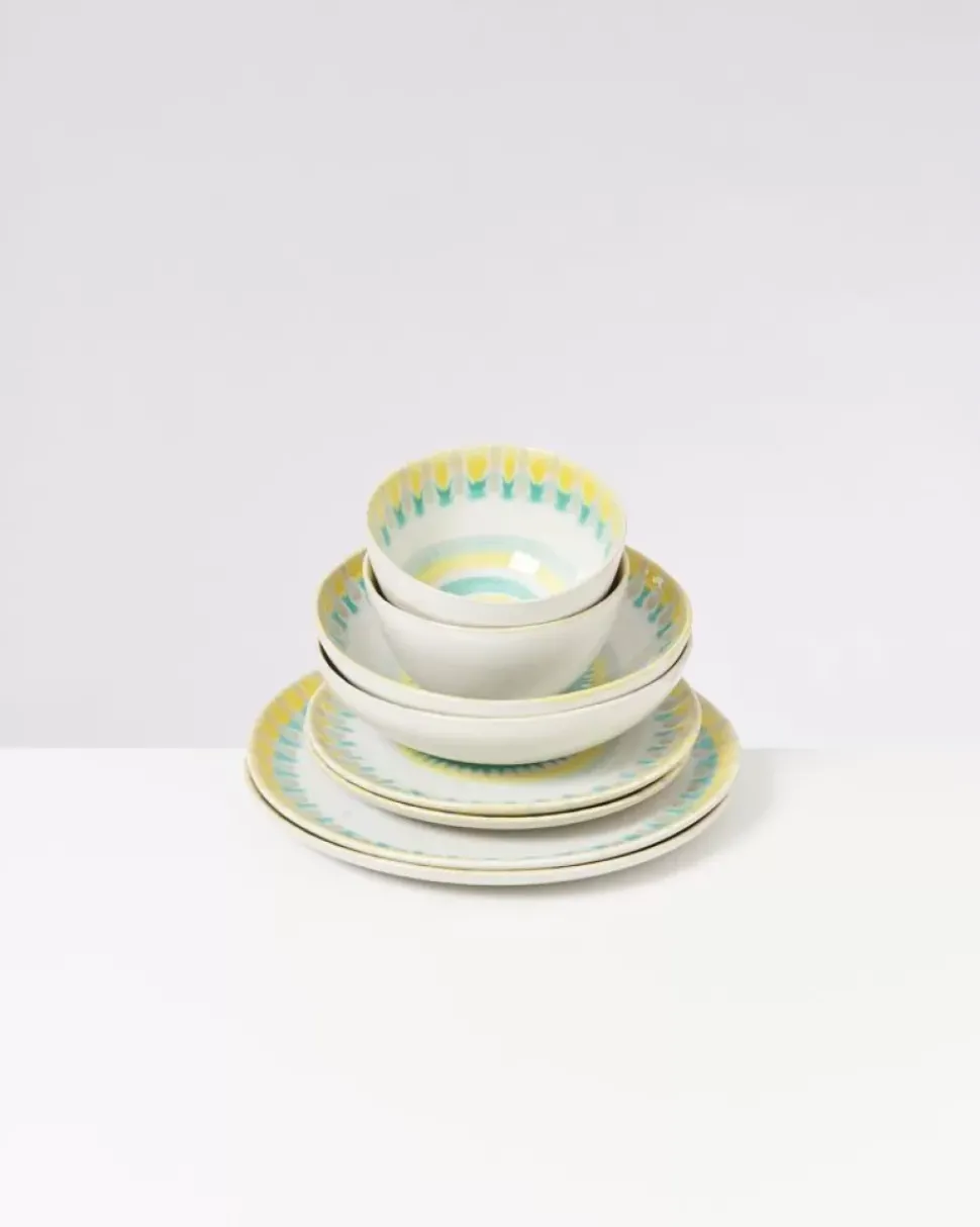 Verao Gelb Grun - 8 Teiliges Set