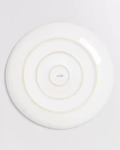 Verao Servierplatte Xl Rund Gelb Grun