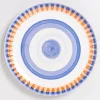 Verao Servierplatte Xl Rund Blau Orange