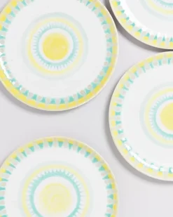 Verao Teller Gros Gelb Grun