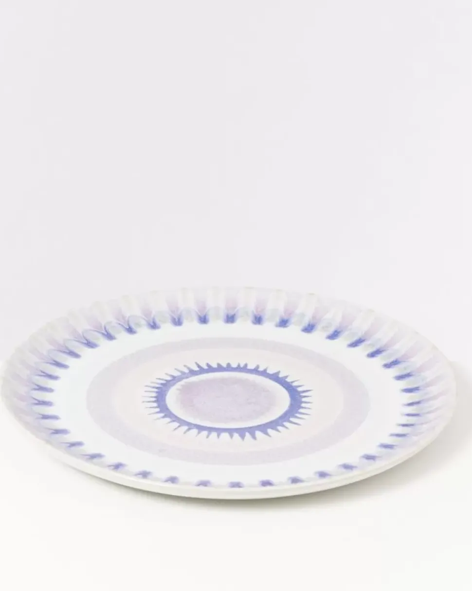 Verao Teller Gros Lila Blau