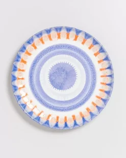 Verao Teller Klein Blau Orange