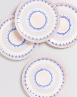 Verao Teller Klein Rosa Blau